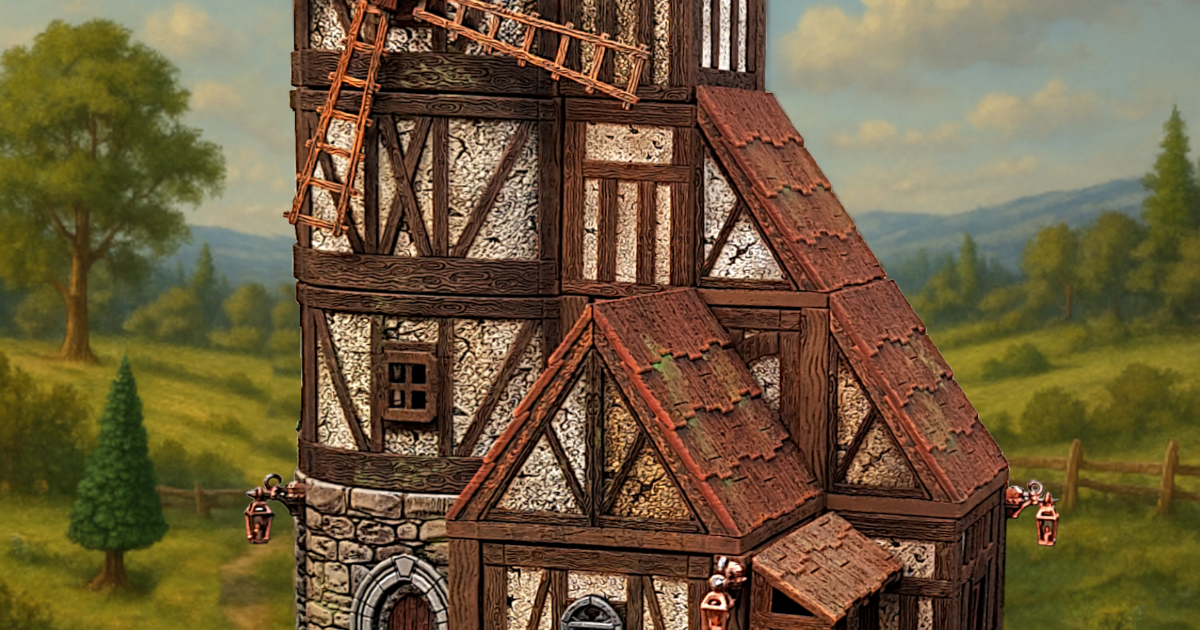 Castle System III: Towns & Villages - Magnetic Terrain for Fantasy RPGs ...