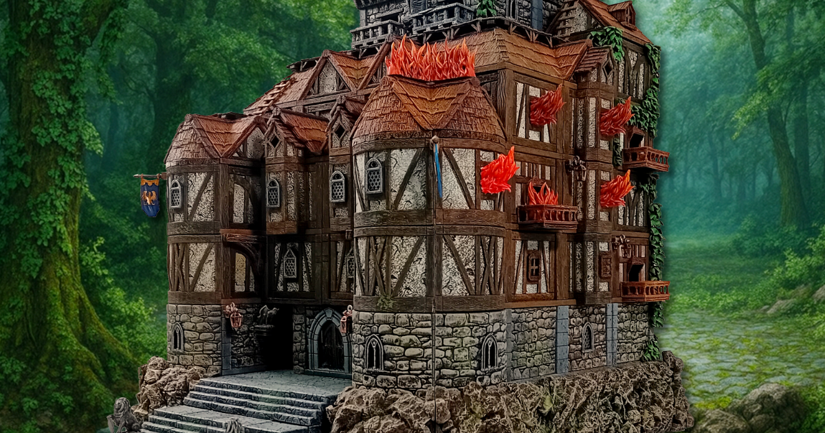 Castle System III: Towns & Villages - Magnetic Terrain for Fantasy RPGs ...