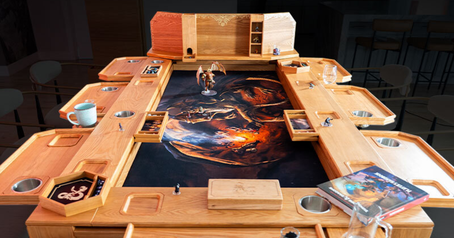 Trunab Sac de Voyage pour Jeux DND, Sacoche Compatible avec Dungeons and Dragons, Battle Mat et