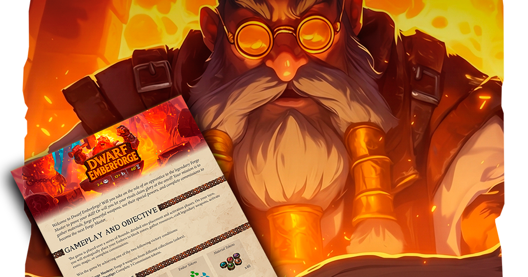 Dwarf Emberforge by Mythic Ember - The Forge Is Heating Up! Launch Date ...