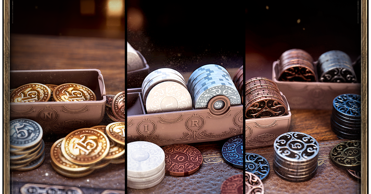 Brass: Pittsburgh by Roxley Games - The Iron Bank - Three Brass: Pittsburgh by Roxley Games - The Iron Bank - Three