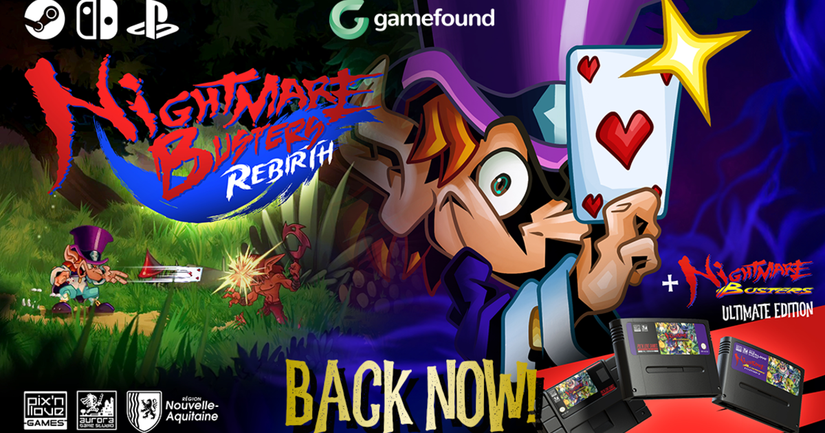 Nightmare Busters Rebirth by Pix'n Love Games - Gamefound