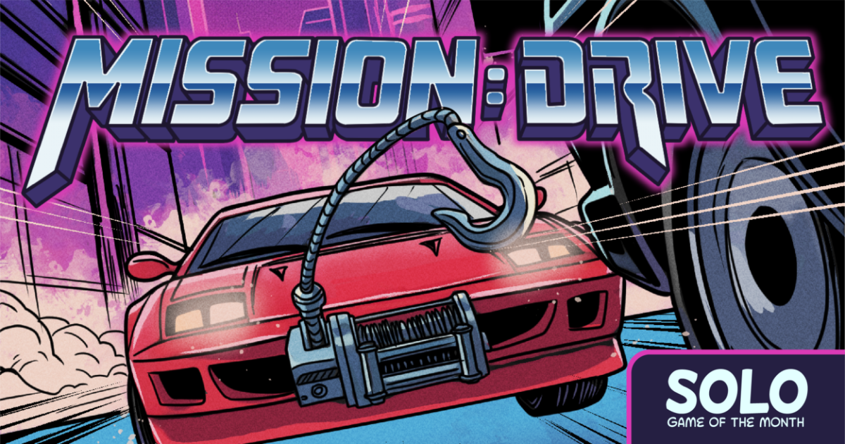 Mission: Drive [Solo Game of the Month] by Gabe-Barrett - Gamefound