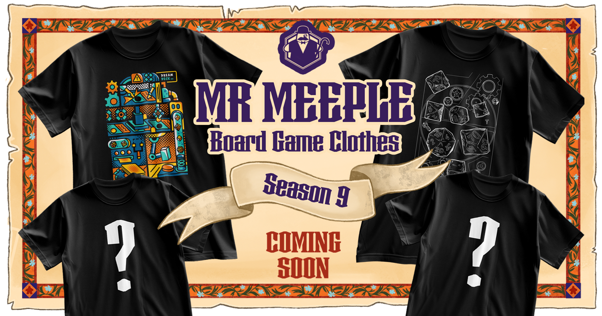 Mr Meeple Board Game Geekwear campaign thumbnail