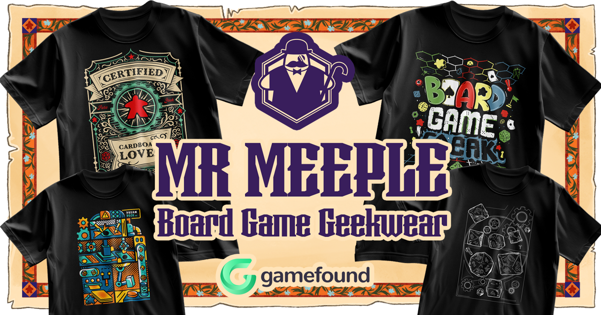 Mr Meeple Board Game Geekwear campaign thumbnail