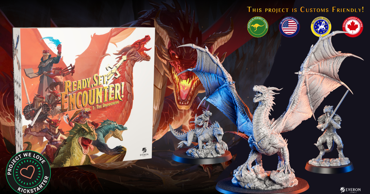 Ready, Set, Encounter! - Vol. 1 - The Dragoning by EverOn Games