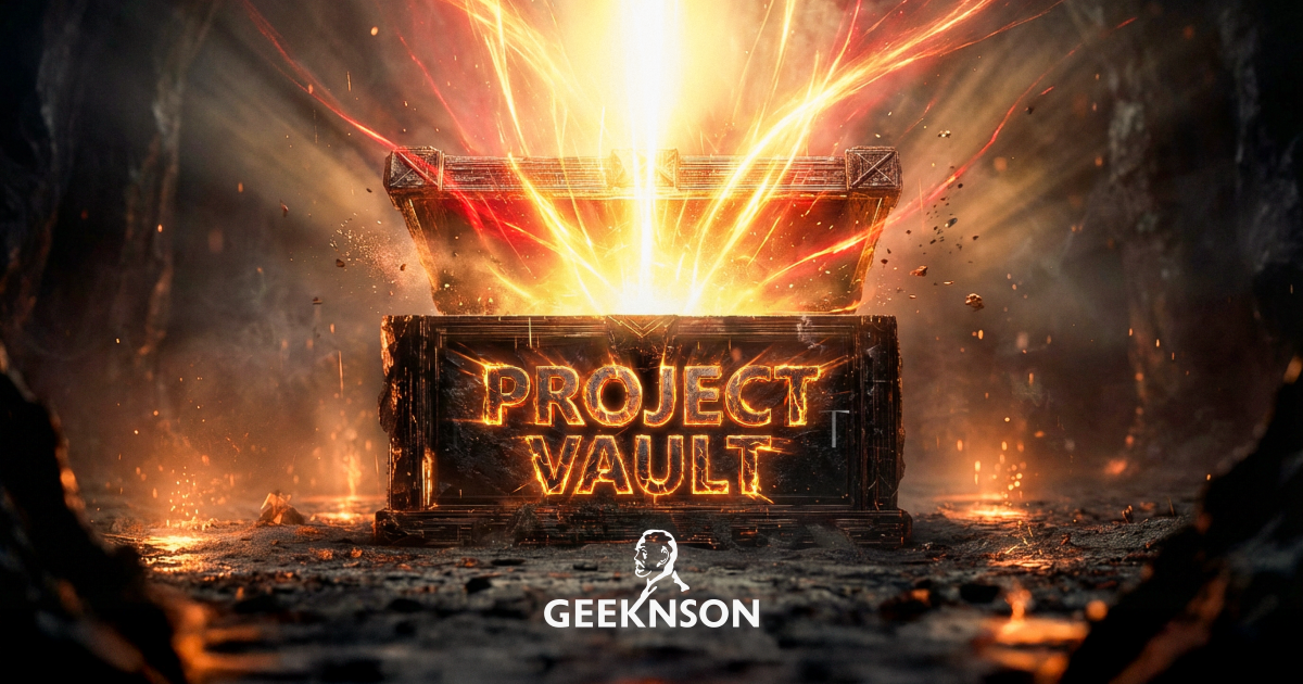 Geeknson Project Vault by Geeknson Team - Gamefound