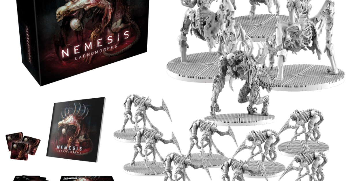 Nemesis by Awaken Realms - Carnomorph Expansion - Gamefound