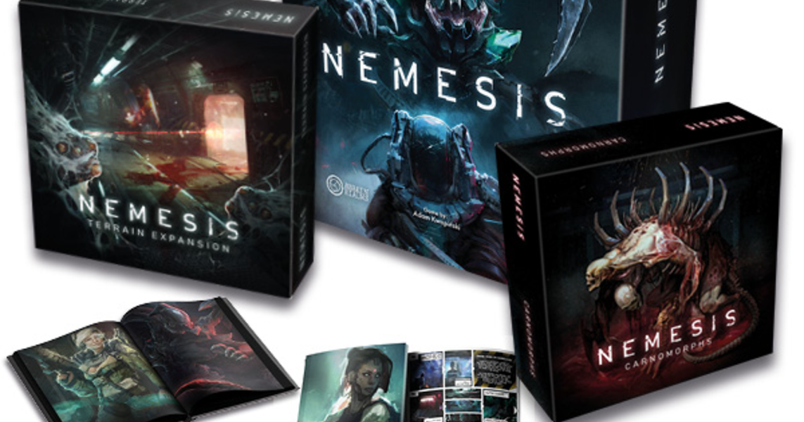 Nemesis by Awaken Realms - Intruder pledge (Gamer all-in) - Gamefound