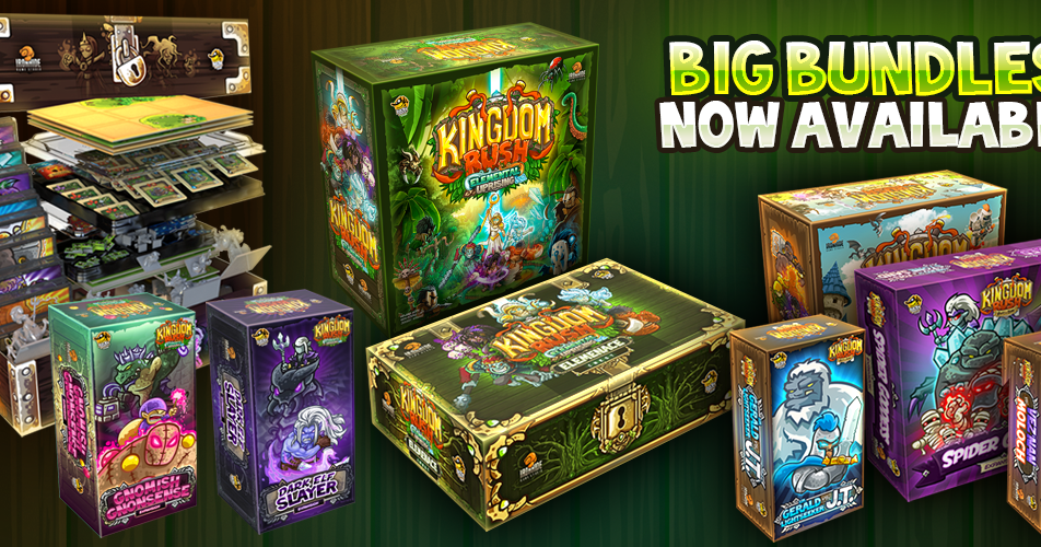 Kingdom Rush: Elemental Uprising by Lucky Duck Games - New Bundles 