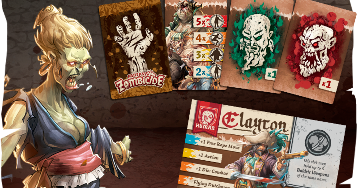 Zombicide: Dead Men Tales by Fantasy Flight Games - Graphic Design Diary #1  - A New Era - Gamefound