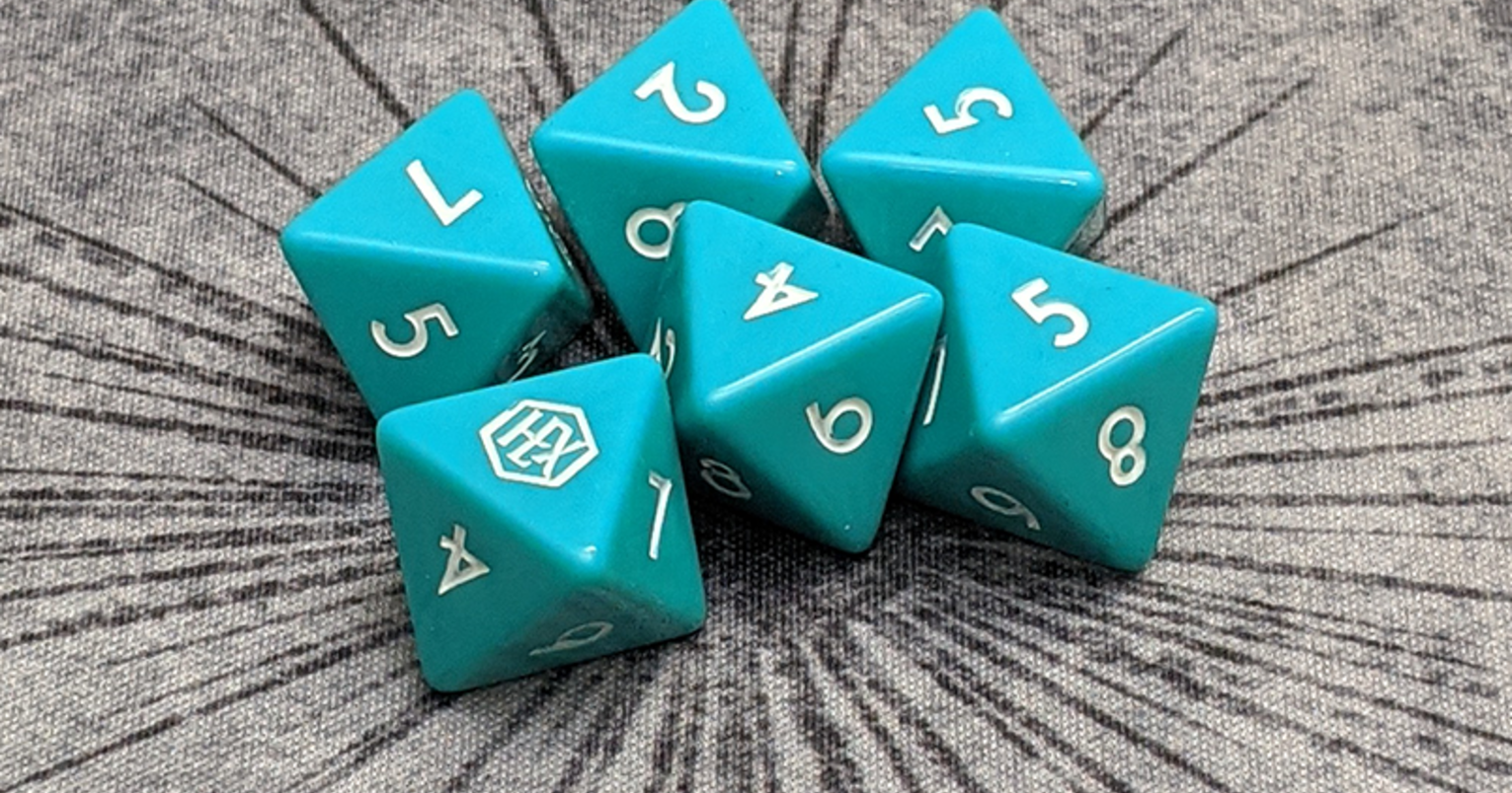 HEXplore It The Domain of Mirza Noctis by hexploreit Fate Dice (x6