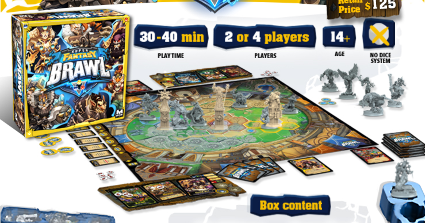 Super Fantasy Brawl by Mythic Games, Inc. — Kickstarter