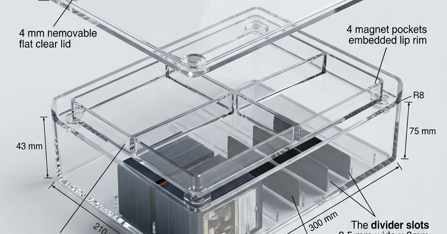 Tabletop System Unit StackVault: Modular Card & Tabletop Storage System by ...