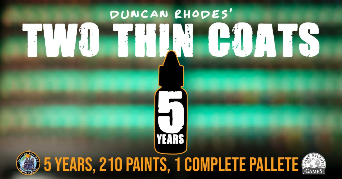Two Thin Coats: 5 Years of the Ultimate Duncan Rhodes Painting