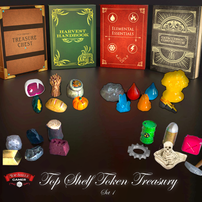 The Top Shelf Token Treasury: Volumes 1 - 4 by Top Shelf Gamer ...