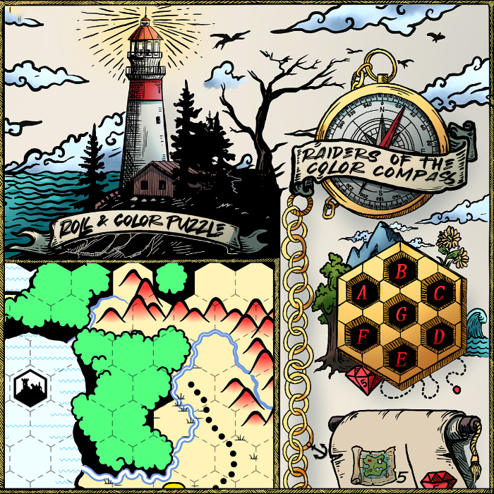 raiders of the color compass by raidersofthecolorcompass - Gamefound