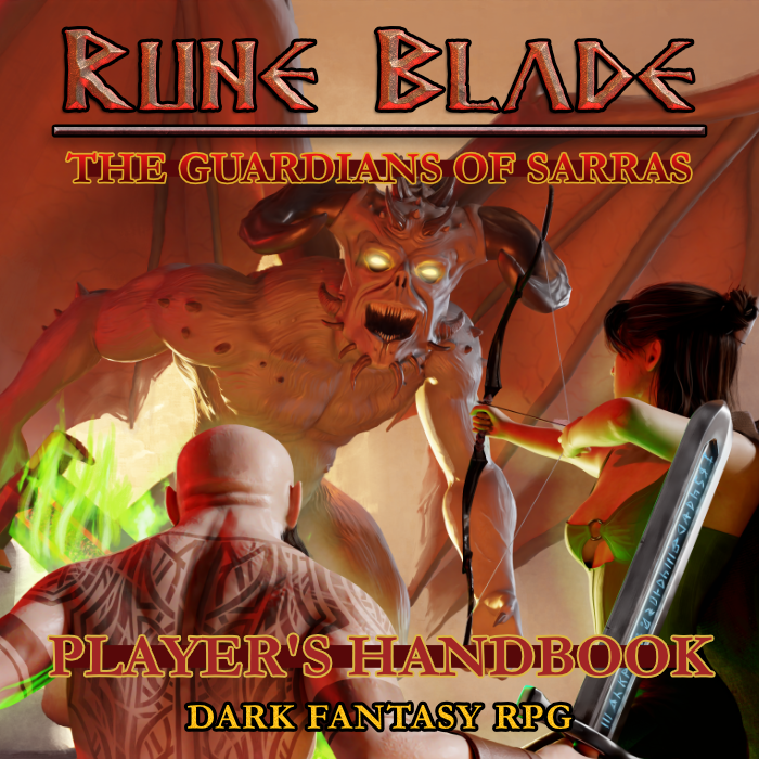 Rune Blade by blackforestpress - Gamefound