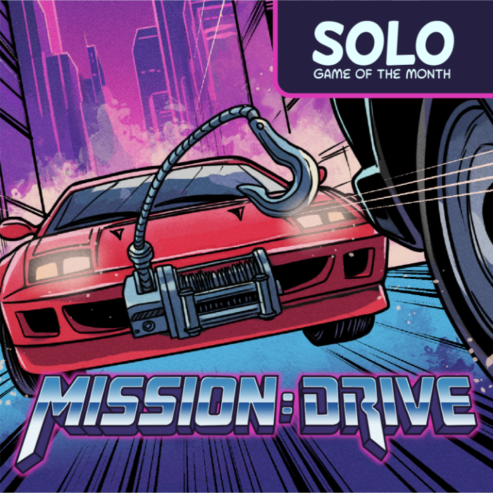 Mission: Drive [Solo Game of the Month] by Gabe-Barrett - Gamefound