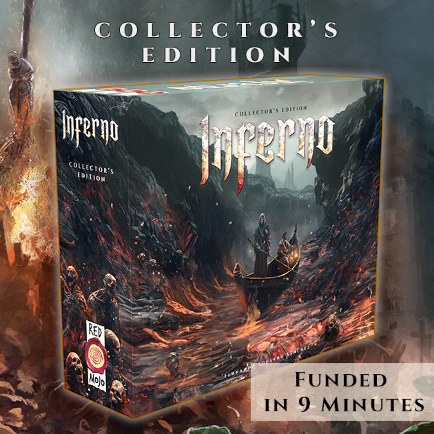 Inferno 1348 Deluxe & Inferno Deluxe Reprint by Red Mojo Games