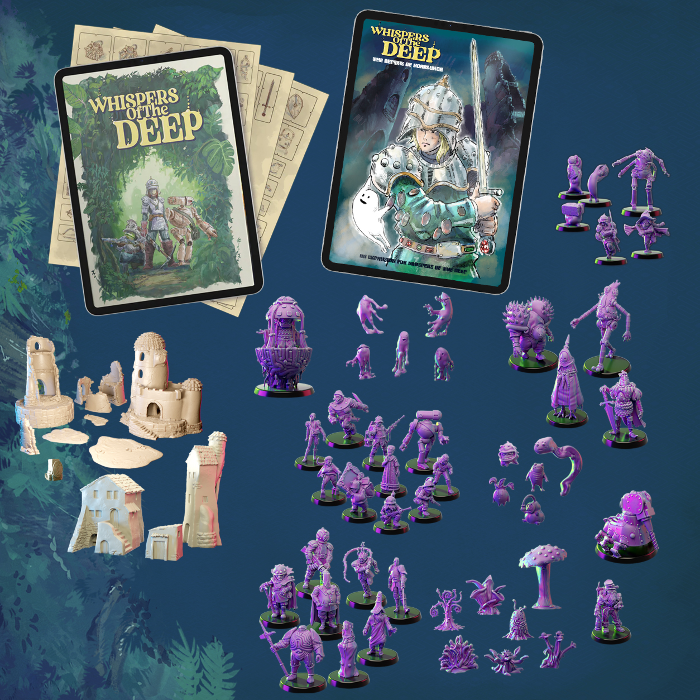 Whispers of the Deep + New Solo Expansion by Black Site Studios