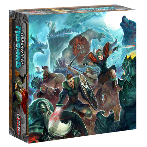 Ragnarocks Kickstarter Edition + Winds Of Chaos Expan + Promo – Gioco Da Tavolo Grey Fox Games (2022) - Foto 2