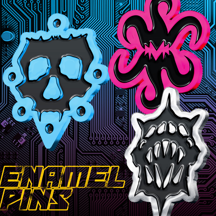 Vast Grimm Enamel Pin