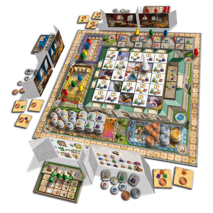 Fresco Big Box Board Game popular with Expansion Box