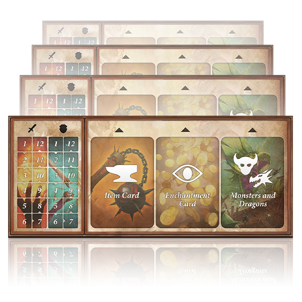 Enchanters by Gindie LudiBooster Enchant it with Game Mat & Player