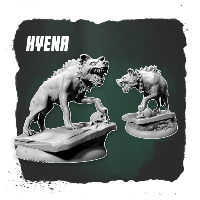 Mythic Mischief by IV Studio - Hyena RESIN - Gamefound