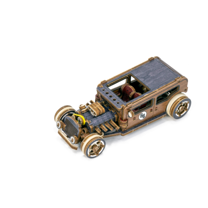 Wooden Painted Mechanical Model sets - LIMITED EDITION by WOODEN