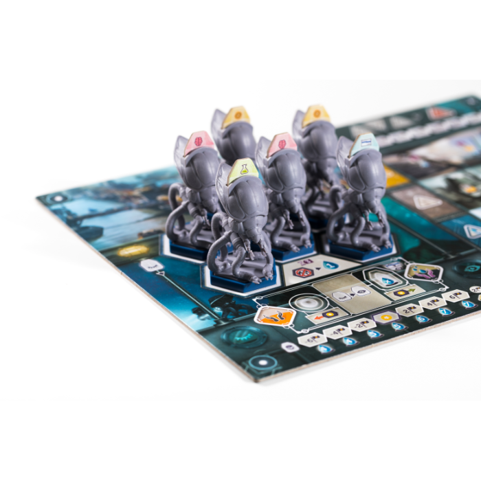 Skellig Games – Anachrony – Set De 24 Miniatures Exosuit – Remplacent Les Pions En Carton – Détails Extra Larges – Extension De Jeu