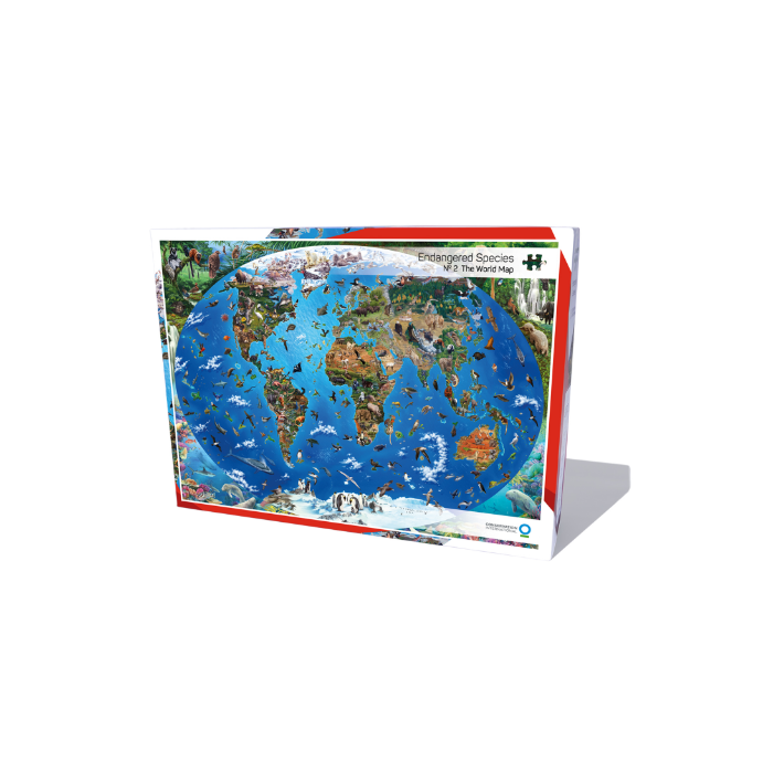 Endangered Species - The World Map by Treeceratops - The Endangered ...