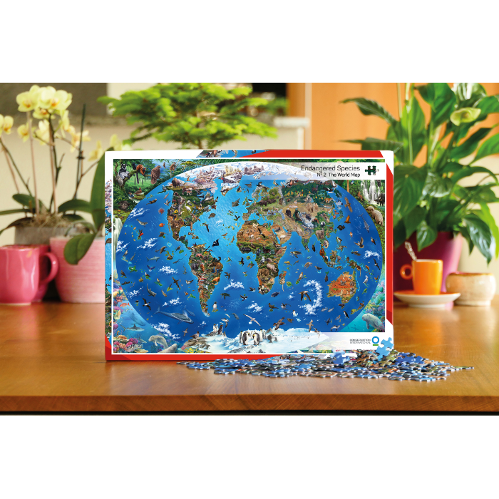 Endangered Species - The World Map by Treeceratops - The Endangered ...