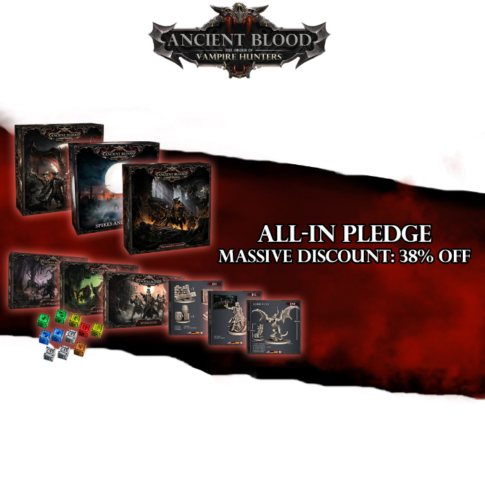 Ancient Blood: The Order of Vampire Hunters, Board Game