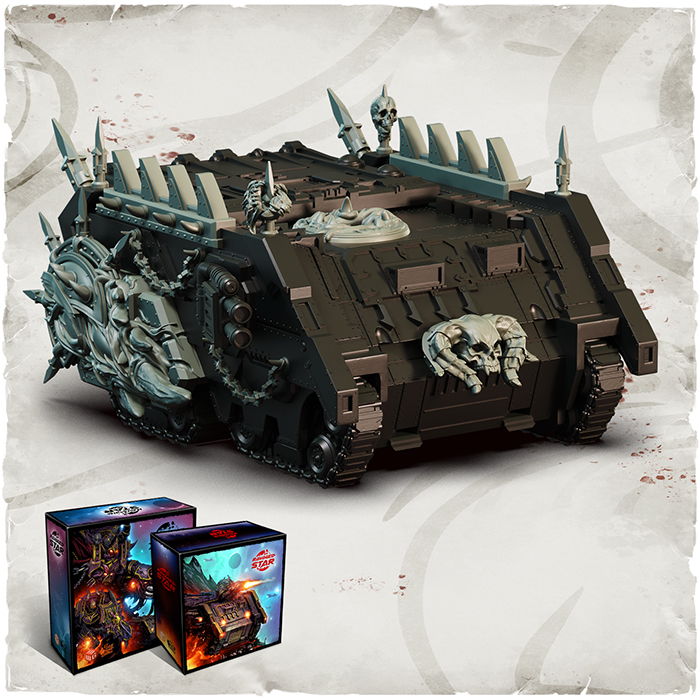 Micro Tank Battle Tabletop Game - Deluxe Starter Pack