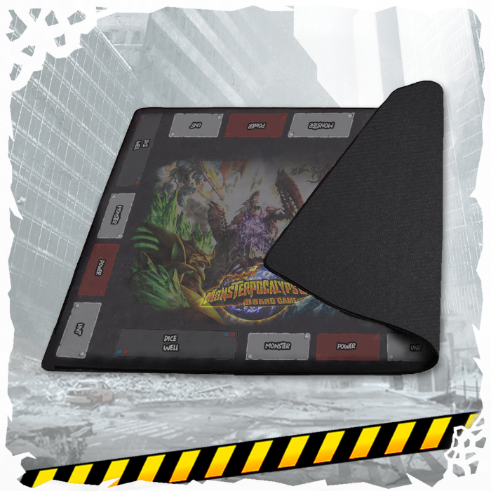 Monsterpocalypse Board Game by Mythic Games Neoprene Apocalypse Mat Gamefound