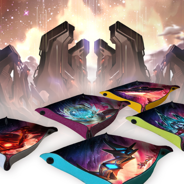 Set of 5 Neoprene Dice Trays