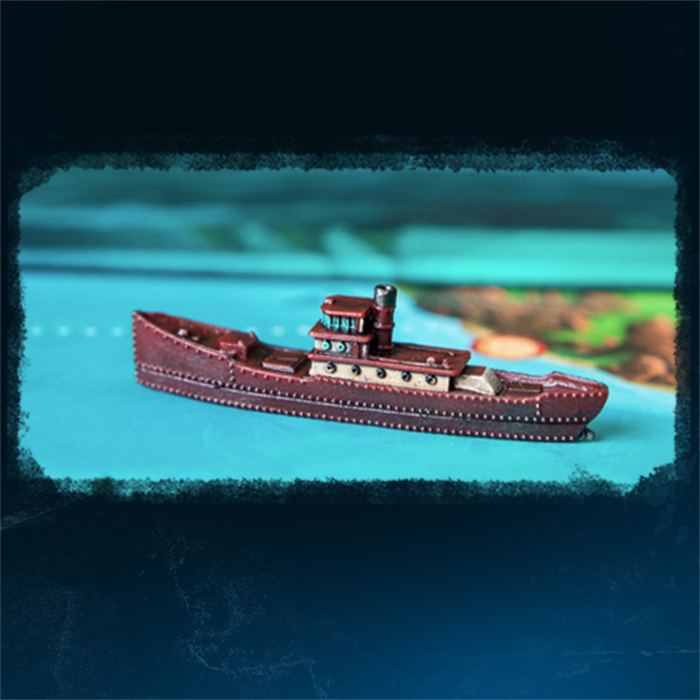Sleeping Gods Painted Ship