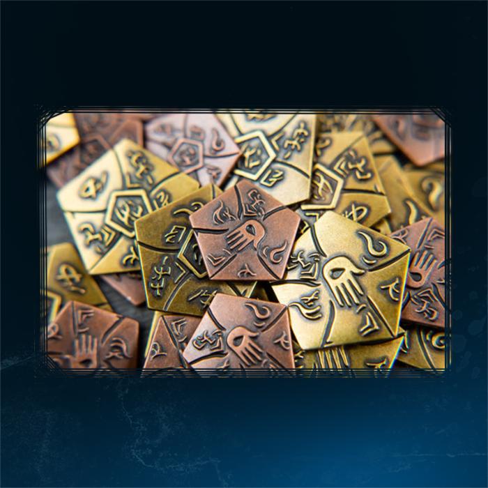 Sleeping Gods Metal Coins