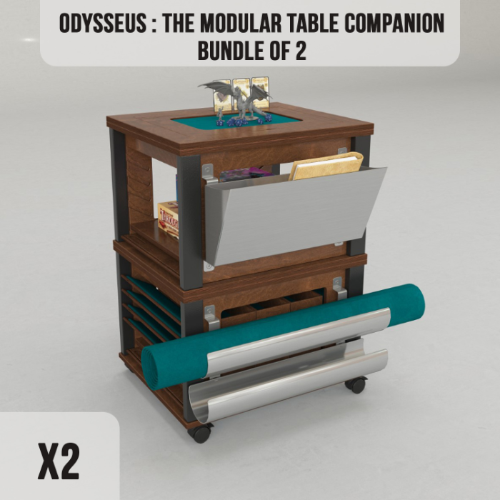 ODYSSEUS BUNDLE: 2 Odysseus Modular Table Companions