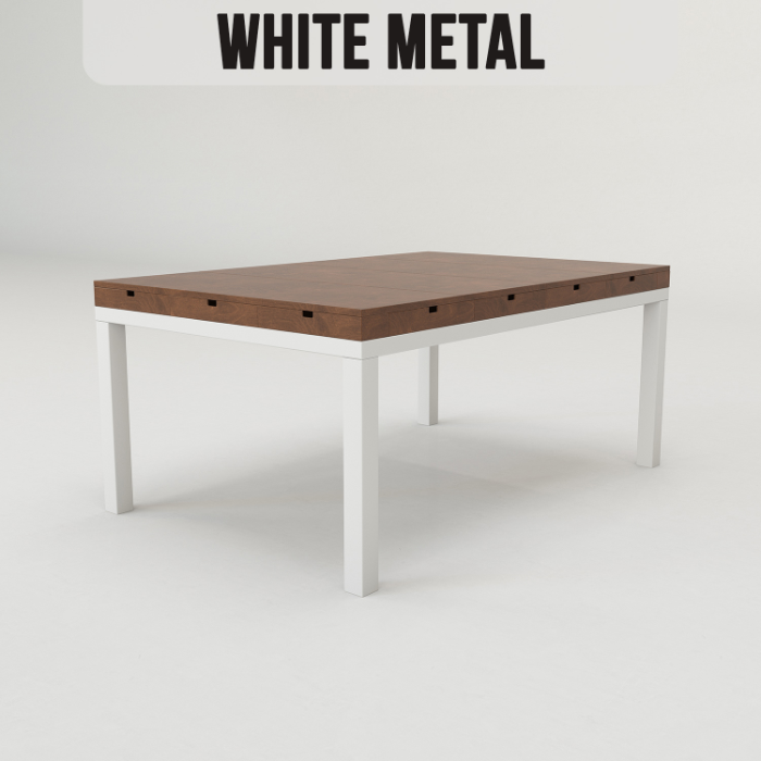 White Metal Color