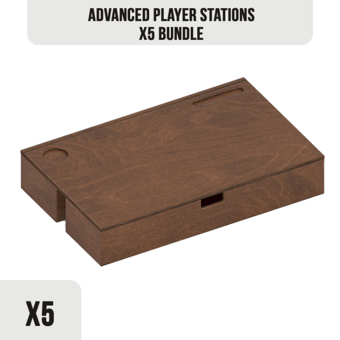 ADVANCED PLAYER STATIONS BUNDLE: 5 Stations