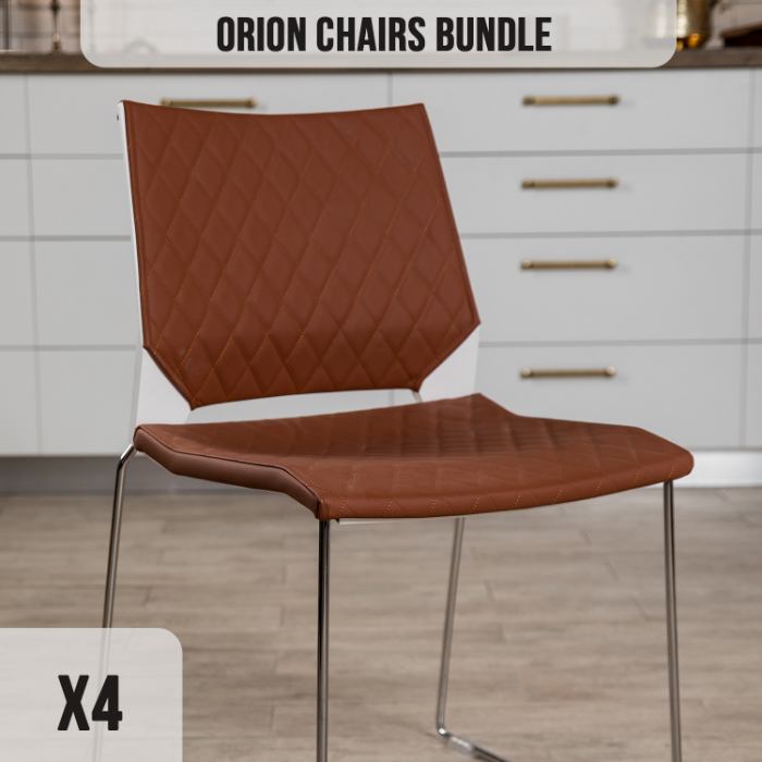 CHAIRS BUNDLE: 4 Orion Chairs (No Arms)