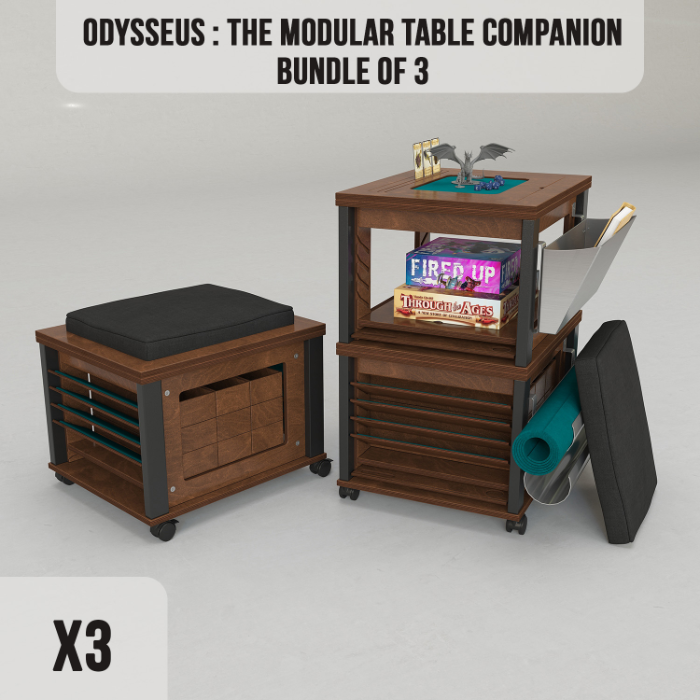 ODYSSEUS BUNDLE: 3 Odysseus Modular Table Companions