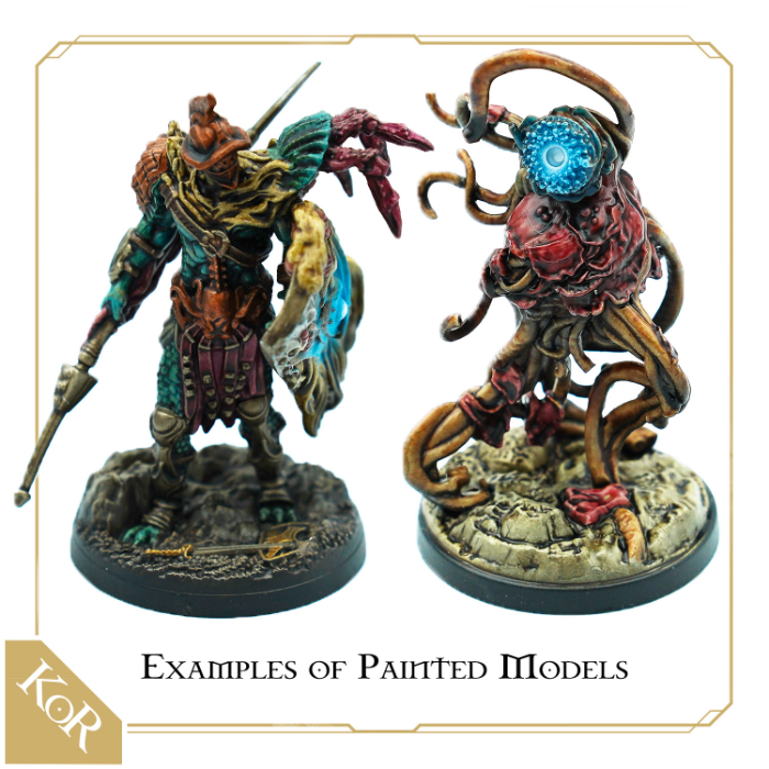 PAINTED Kings of Ruin Grail Pledge (models only!)
