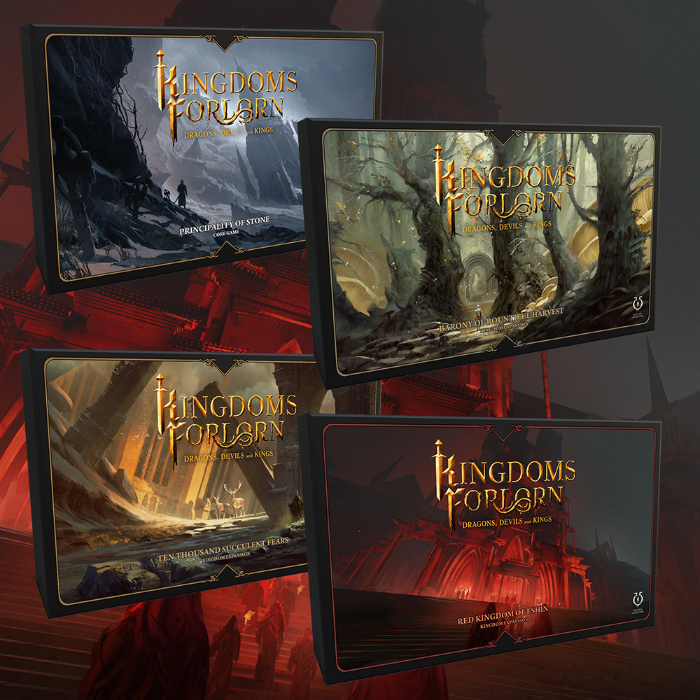 Kingdoms Forlorn: Dragons, Devils and Kings by Into the Unknown