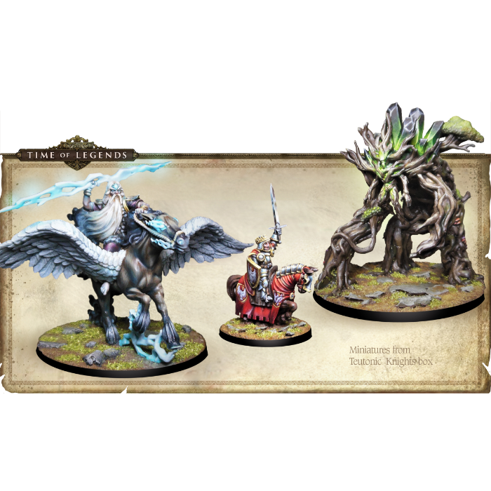 Lot De 15 Tuiles Hexagonales Double Face – Time Of Legends : Joan Of Arc – Jeu Mythic