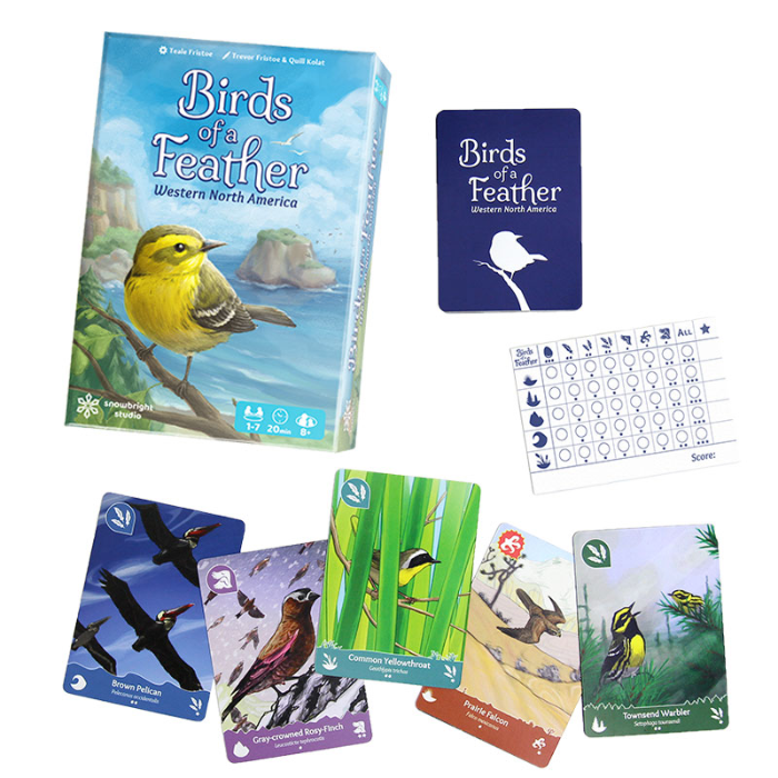 Birds of a Feather: Western North America by Snowbright Studio