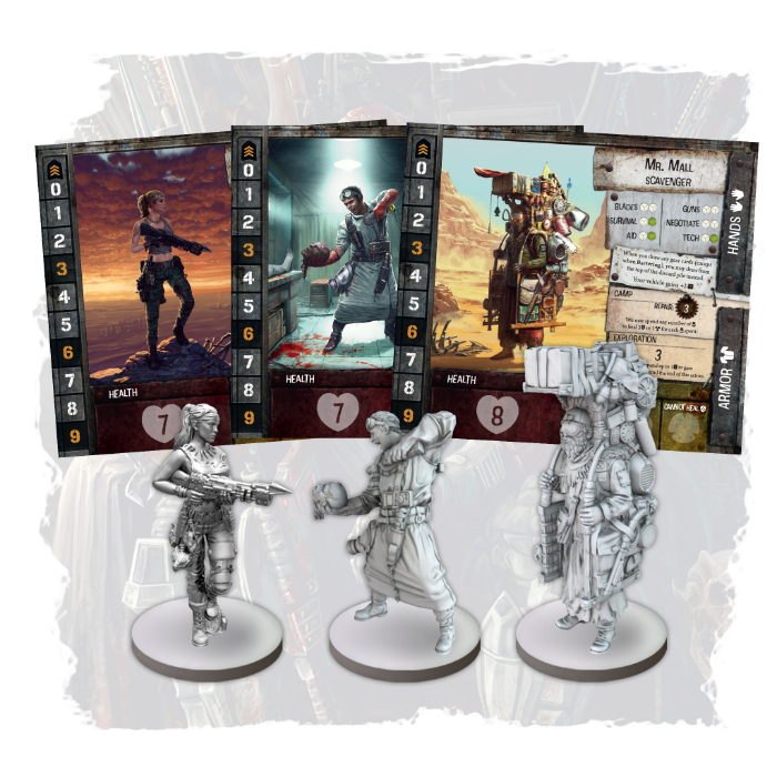 Waste Knights: Second Edition – Beyond the Horizon ~ Juego de mesa